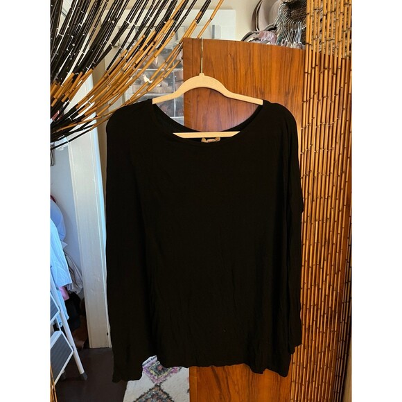 Black Longsleeve PIKO top - Picture 1 of 3